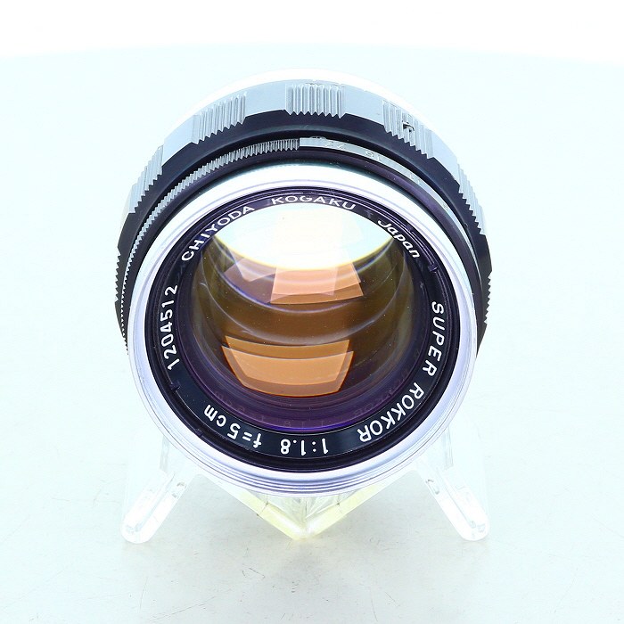 【中古】 (ミノルタ) MINOLTA Super Rokkor Ｌ50/1.8【中古水晶体 ＭＦ水晶体】 序列付ける：C