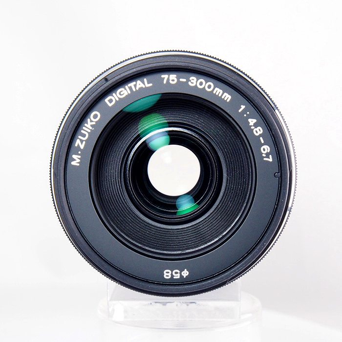 【中古】   OM SYSTEM M.ZUIKO DIGITAL ED75-300/4.8-6.7II【中古水晶体 ＡＦ水晶体】 序列付ける：AB
