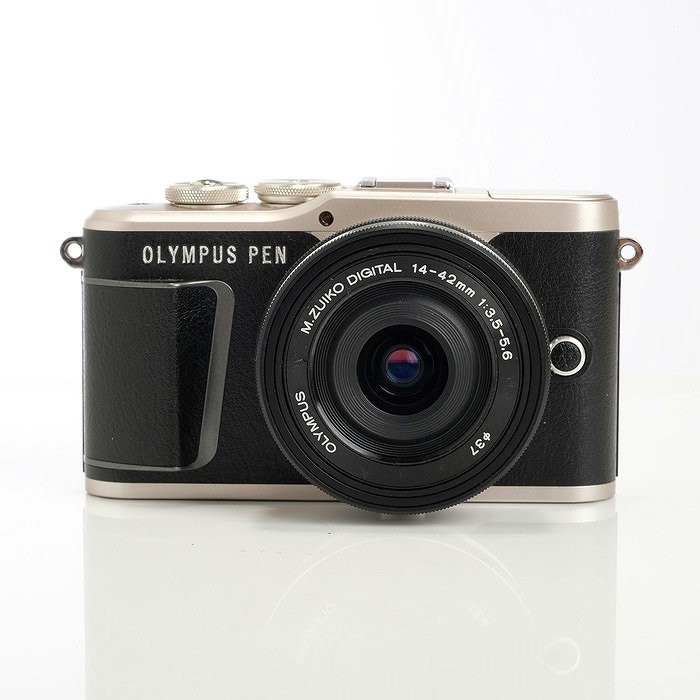 【中古】 (オリンパス) OLYMPUS E-PL9 14-42 EZ ﾚﾝｽﾞｷｯﾄ ﾌﾞﾗｯｸ【中古写真機 デジタル一眼】 序列付ける：B
