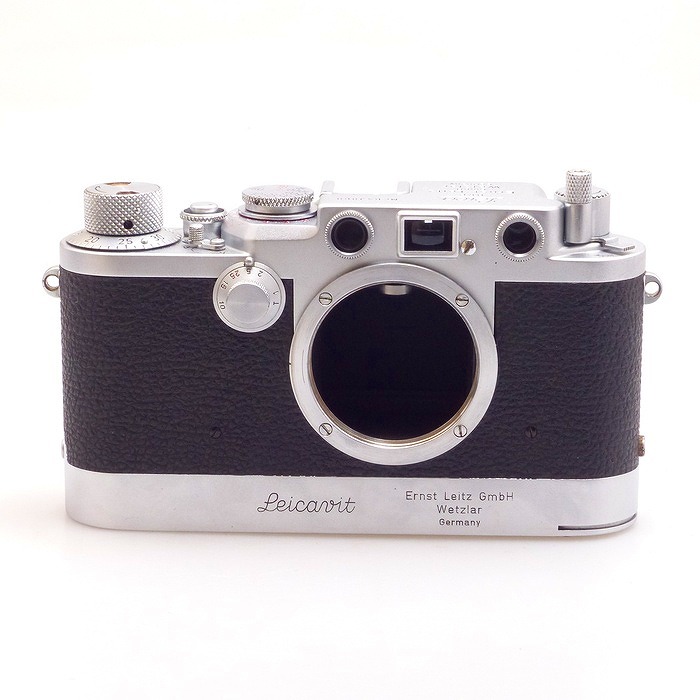 【中古】 (ライカ) Leica IIIf ﾚｯﾄﾞｼﾝｸﾛ ｾﾙﾌ無 Leicavit SYOOM付【中古カメラ レンジファインダー】 ランク：B+｜カメラのナニワ