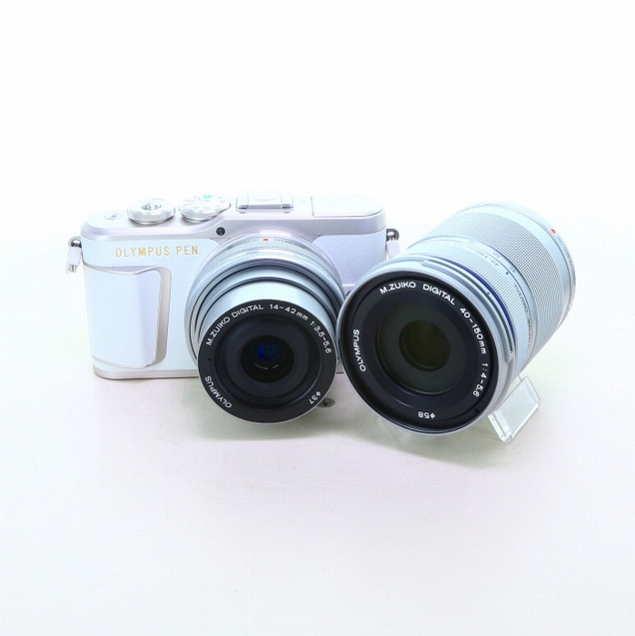 【中古】 (オリンパス) OLYMPUS E-PL9 EZﾀﾞﾌﾞﾙｽﾞｰﾑｷﾂﾄ ﾎﾜｲﾄ【中古写真機 デジタル一眼】 序列付ける：AB