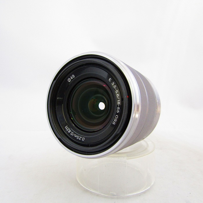 【中古】 (ソニー) SONY E18-55/3.5-5.6 OSS【中古水晶体 ＡＦ水晶体】 位置づける：B