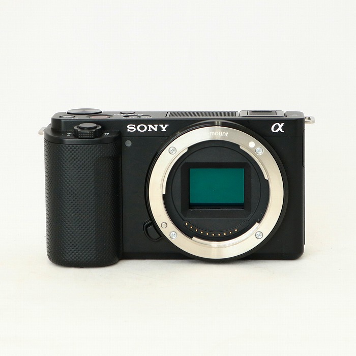 【中古】 (ソニー) SONY VLOGCAM ZV-E10 B【中古写真機 デジタル一眼】 位置づける：AB