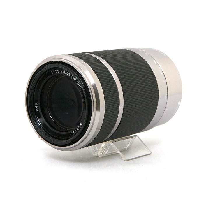 【中古】 (ソニー) SONY E55-210/4.5-6.3 OSS SEL55210 ｼﾙﾊﾞｰ【中古レンズ ＡＦレンズ】 ランク：B｜カメラのナニワ