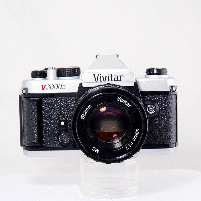 【中古】 (その他) その他 Vivitar V3000s + 50/1.7（Kﾏｳﾝﾄ）【中古カメラ フィルム一眼】 ランク：B