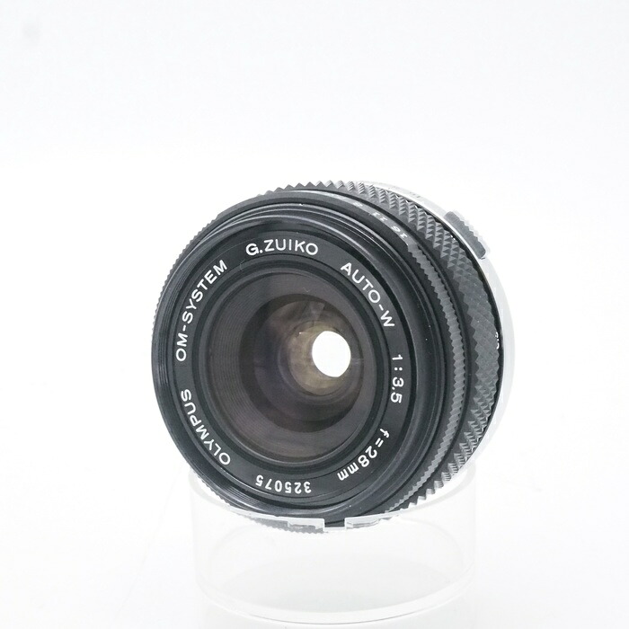 【中古】 (オリンパス) OLYMPUS G.ZUIKO AUTO-W 28/3.5【中古水晶体 ＭＦ水晶体】 序列付ける：B