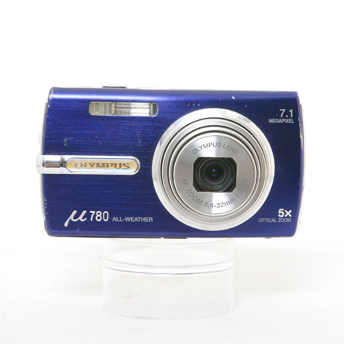 【中古】 (オリンパス) OLYMPUS ミユー780 デイープブルー【中古カメラ コンパクトデジカメ】 ランク:C|カメラのナニワ