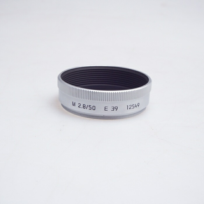 【中古】 (ライカ) Leica ｴﾙﾏｰ50/2.8用ﾌｰﾄﾞ 12549【中古佩び物 中古佩び物】 価値づける：AB
