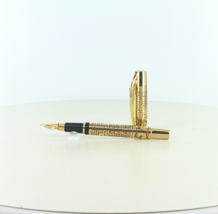 【中古】 (アウロラ) aurora ﾚｵﾅﾙﾄﾞ・ﾀﾞ・ｳﾞｨﾝﾁ 制限事項品【中古筆記具 中古筆】 序列付ける：AB
