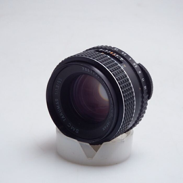 【中古】 (ペンタックス) PENTAX smc-Takumar 55/1.8 (M42)【中古水晶体 ＭＦ水晶体】 価値づける：B