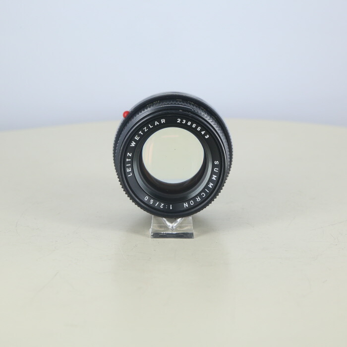 【中古】 (ライカ) Leica ｽﾞﾐｸﾛﾝ M50/2 ﾌﾞﾗｯｸ 2nd【中古水晶体 ＭＦ水晶体】 価値づける：B