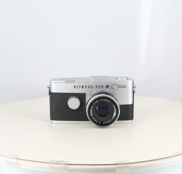 【中古】 (オリンパス) OLYMPUS PEN-FT+F.ZUIKO Auto-S 38/1.8【中古カメラ フィルムカメラ】 ランク：C