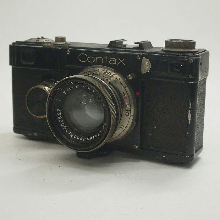 【中古】 (カールツアイス) Carl Zeiss ｺﾝﾀｯｸｽI+ｿﾞﾅｰ5cm/2【中古カメラ レンジファインダー】 ランク：C