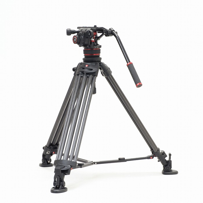 【中古】 (マンフロット) Manfrotto MVK612TWINMC ﾅｲﾄﾛﾃﾂｸ612ｳﾝﾀﾞｲ+ｶｰﾎﾞﾝｻﾝｷﾔｸMS【中古三脚・一脚 ﾋﾞﾃﾞｵ三脚架･一脚】 位置づける：A