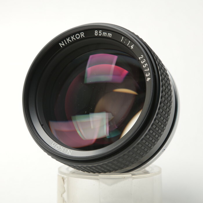 【中古】 (ニコン) Nikon 人工知能学 85/F1.4 S【中古水晶体 ＭＦ水晶体】 位置づける：B