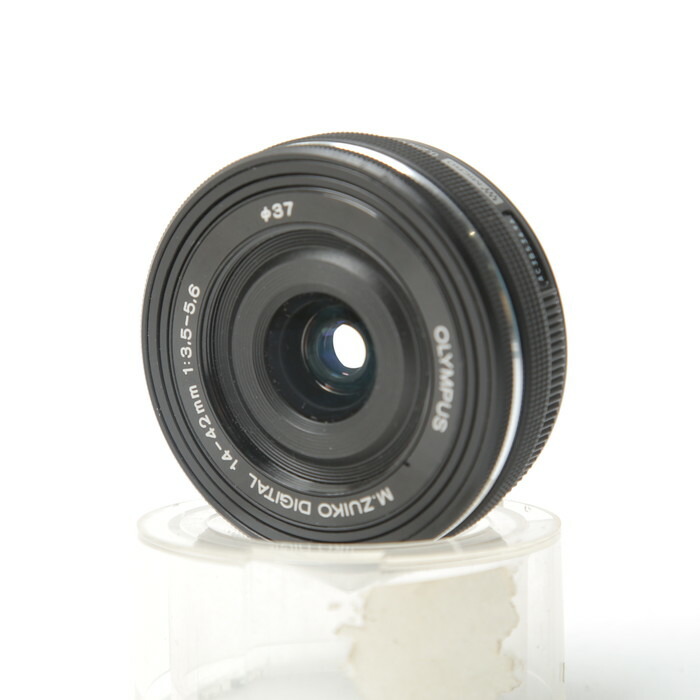【中古】 (オリンパス) OLYMPUS M.ZUIKO DIGITAL ED14-42/F3.5-5.6 EZ BK【中古水晶体 ＡＦ水晶体】 位置づける：AB