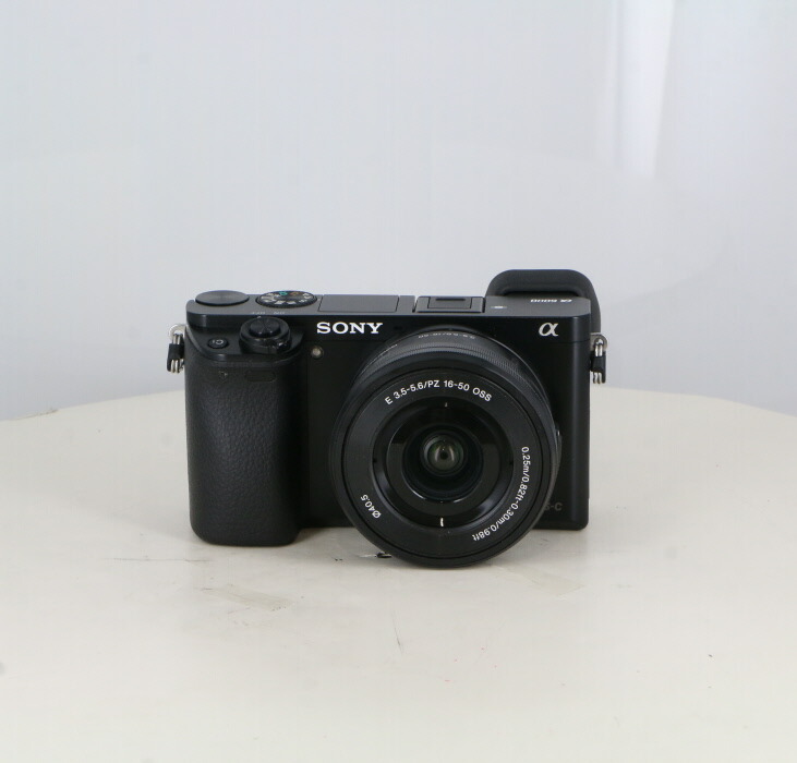 【中古】 (ソニー) SONY α6000 [ILCE-6000] ﾊﾟﾜｰｽﾞｰﾑﾚﾝｽﾞｷｯﾄ ﾌﾞﾗｯｸ【中古写真機 デジタル一眼】 価値づける：B