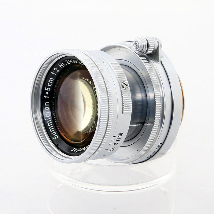 【中古】 (ライカ) Leica ズミクロン L50mm F2 (沈胴) ﾄﾘｳﾑﾚﾝｽﾞ【中古レンズ レンジファインダー用レンズ】｜カメラのナニワ