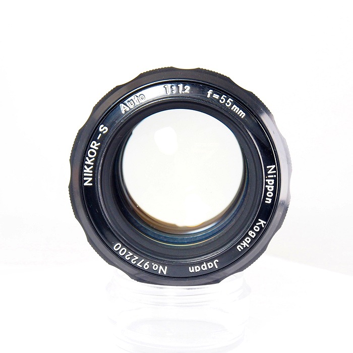 【中古】 (ニコン) Nikon Nikkor-S Auto 55/1.2【中古水晶体 ＭＦ水晶体】 序列付ける：B