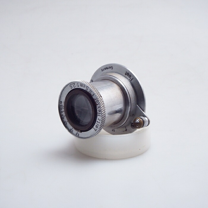 【中古】 (ライカ) Leica Hektor L 50/F2.5 ｸﾛｰﾑ【中古水晶体 領域ファインダ用水晶体】 位置づける：B