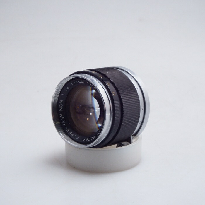 【中古】 (ヤシカ) YASHICA Super Yashinon 50/F1.8 L39【中古水晶体 領域ファインダ用水晶体】 位置づける：B-
