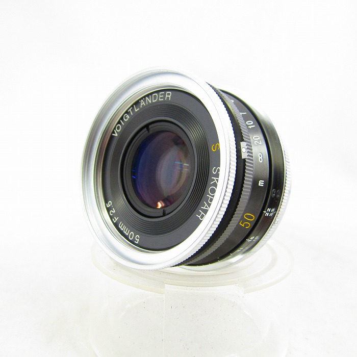 【中古】 (フォクトレンダー) Voigtlander S ｽｺﾊﾟｰ 50/F2.5【中古水晶体 領域ファインダ用水晶体】 位置づける：B