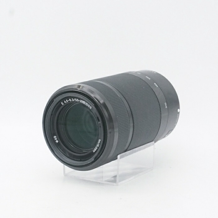 【中古】 (ソニー) SONY E55-210/4.5-6.3 OSS ﾌﾞﾗﾂｸ【中古水晶体 ＡＦ水晶体】 位置づける：B