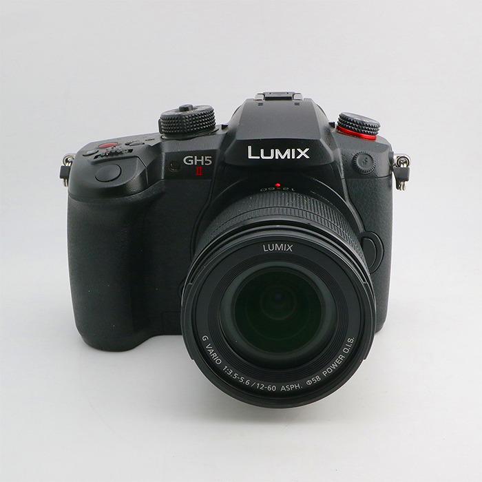 【中古】 (パナソニック) Panasonic LUMIX DC-GH5M2M ﾚﾝｽﾞｷｯﾄ ﾌﾞﾗｯｸ【中古写真機 デジタル一眼】 序列付ける：B