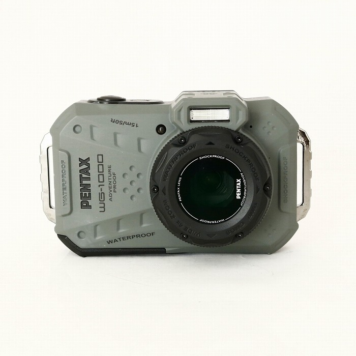 【中古】 (ペンタックス) PENTAX WG-1000 ｵﾘｰﾌﾞ【中古カメラ コンパクトデジカメ】 ランク：B｜カメラのナニワ