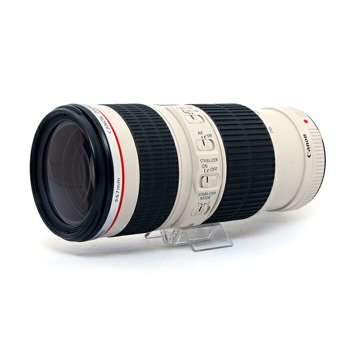 【中古】 (キヤノン) Canon EF70-200/4L IS USM【中古水晶体 ＡＦ水晶体】 序列付ける：B カメラ用交換レンズ-カメラ・ビデオカメラ・光学機器