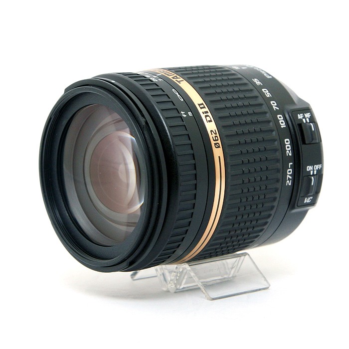 【中古】 (タムロン) TAMRON 18-270/3.5-6.3 DI2 VC PZD B008N ﾆｺﾝF用【中古レンズ ＡＦレンズ】 ランク：B｜カメラのナニワ