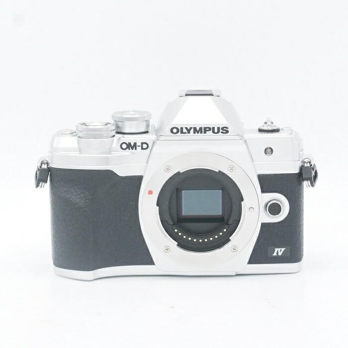 【中古】 (オリンパス) OLYMPUS OM-D E-M10 MARK4 ﾎﾞﾃﾞｲ ｼﾙﾊﾞｰ【中古写真機 デジタル一眼】 価値づける：AB
