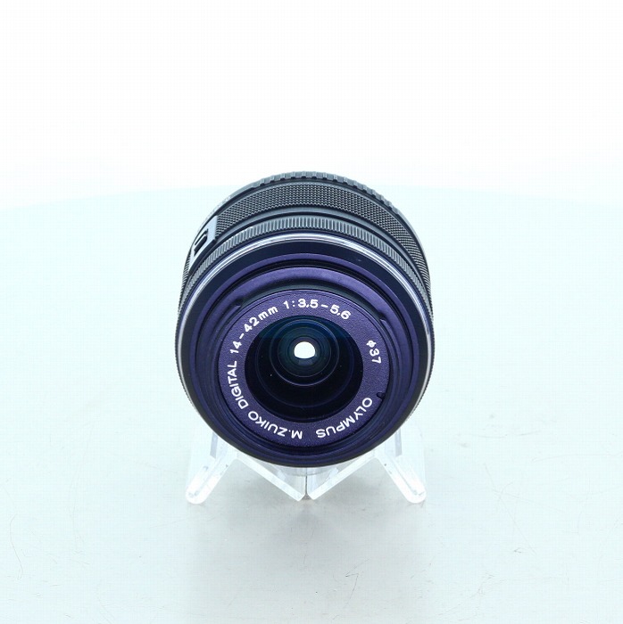 【中古】 (オリンパス) OLYMPUS M.ZUIKO DIGITAL 14-42/3.5-5.6II R BK【中古レンズ AFレンズ】 ランク:B|カメラのナニワ