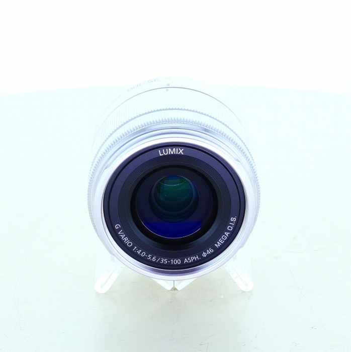 【中古】 (パナソニック) Panasonic LUMIX G VARIO35-100/4-5.6ASPH MEGA O.I.S. [H-FS35100〕ｼﾙﾊﾞｰ【中古レンズ ＡＦレンズ】 ランク：B｜カメラのナニワ