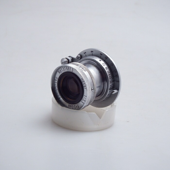 【中古】 (コニカ) KONICA Hexar 50/3.5(L39)【中古レンズ MFレンズ】 ランク:B|カメラのナニワ