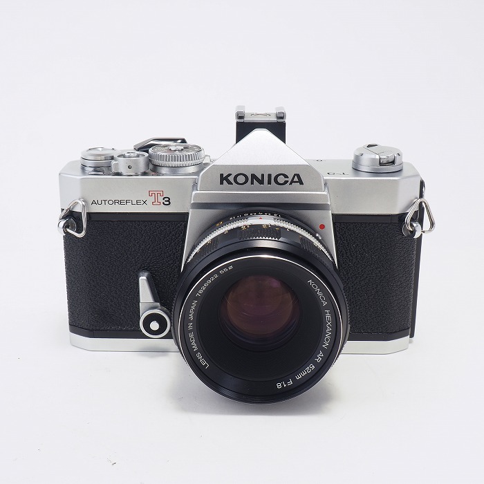 【中古】 (コニカ) KONICA AUTOREFLEX T3+ﾍｷｻﾉﾝ AR 52/1.8【中古カメラ フィルムカメラ】 ランク：C