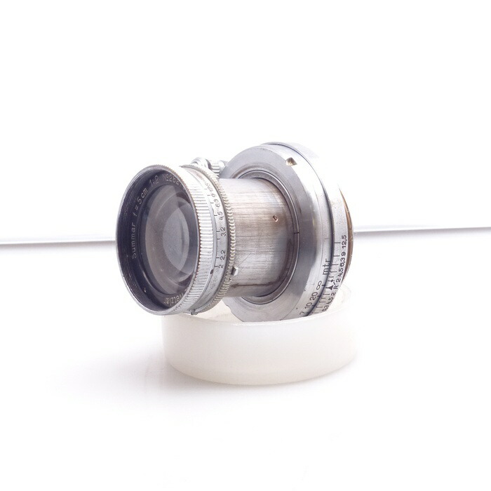 【中古】 (ライカ) Leica Summar 50/F2【中古水晶体 領域ファインダ用水晶体】 位置づける：B