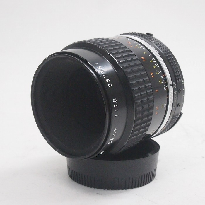 【中古】 (ニコン) Nikon Ai-S ﾏｲｸﾛ 55/2.8【中古レンズ ＭＦレンズ】 ランク：C｜カメラのナニワ