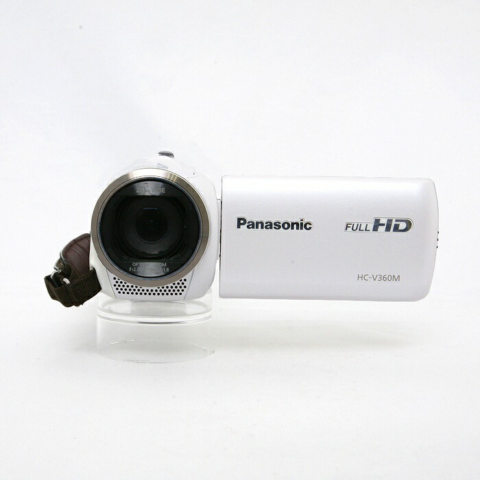 【中古】 (パナソニック) Panasonic HC-V360MS-W ﾋﾞﾃﾞｵｶﾒﾗ【中古ビデオカメラ 中古ﾋﾞﾃﾞｵｶﾒﾗ】 ランク：B