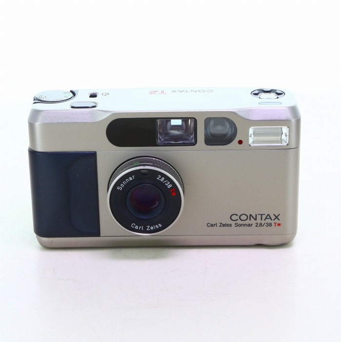 【中古】 (コンタックス) CONTAX T2 ｼﾙﾊﾞ-【中古カメラ フィルムカメラ】 ランク：C｜カメラのナニワ