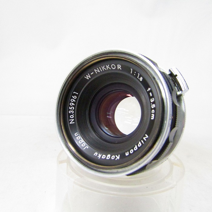 【中古】 (ニコン) Nikon W-NIKKOR 3.5/1.8 （ﾆｺﾝSﾏｳﾝﾄ）【中古水晶体 領域ファインダ用水晶体】 位置づける：B-