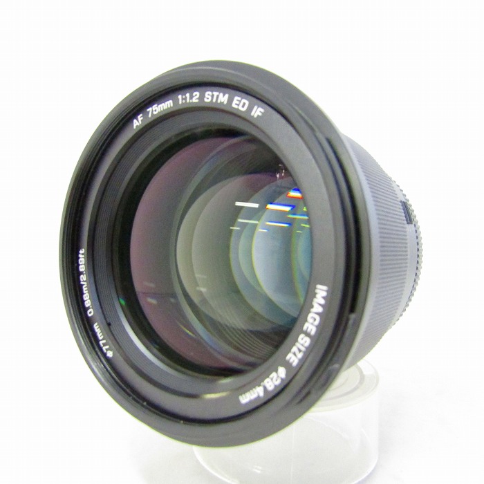 【中古】 (余分の物) 余分の物 VILTROX AF 75/1.2 PRO ﾌｼﾞﾌｨﾙﾑXFﾏｳﾝﾄ用【中古水晶体 ＡＦ水晶体】 位置づける：B-