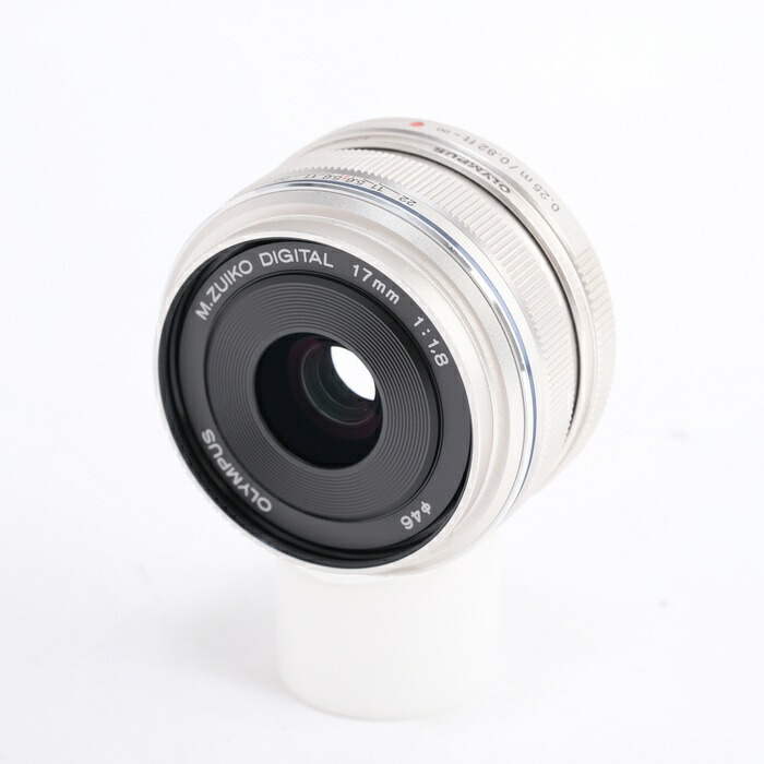 【中古】 (オリンパス) OLYMPUS M.ｽﾞｲｺｰﾃﾞｼﾞﾀﾙ 17/1.8 ｼﾙﾊﾞｰ【中古水晶体 ＡＦ水晶体】 位置づける：B