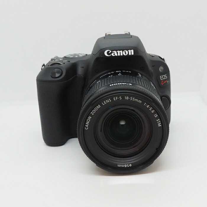 【中古】 (キヤノン) Canon EOS Kiss X9/EF-S18-55 IS STM ﾚﾝｽﾞｷｯﾄ BK【中古写真機 デジタル一眼】 価値づける：B