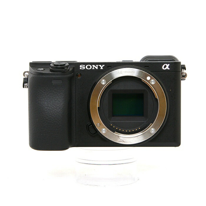 【中古】 (ソニー) SONY α6400 上半身 黒いこと [ILCE-6400 B]【中古写真機 デジタル一眼】 位置づける：AB