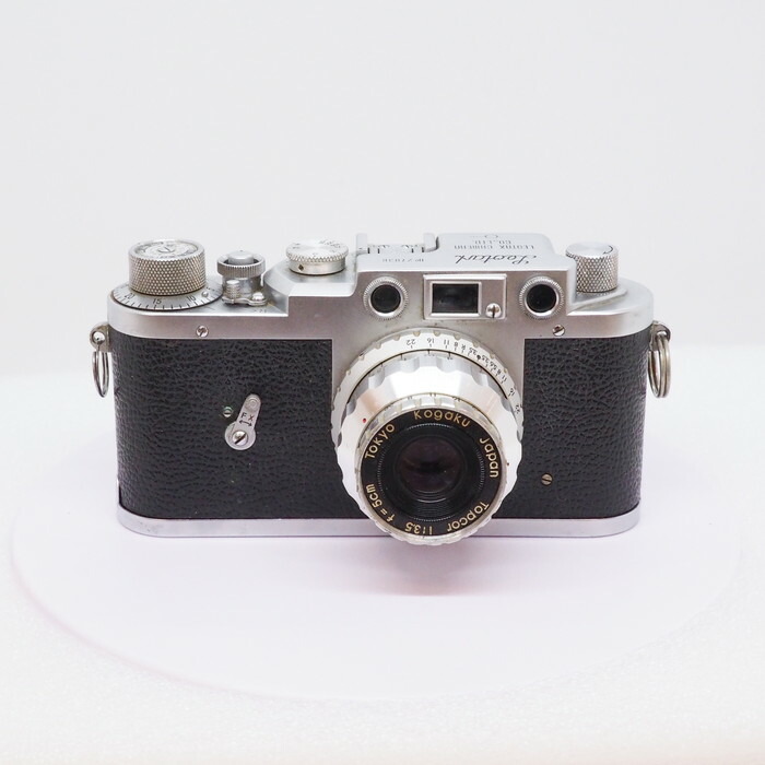 【中古】 (トプコン) TOPCON Leotax K+Topcr5cm/3.5【中古カメラ レンジファインダー】 ランク：C