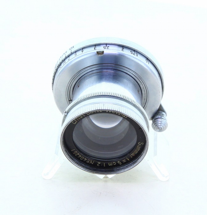 【中古】 (ライカ) Leica ｽﾞﾏｰﾙ L50/2 ｸﾛｰﾑ【中古レンズ レンジファインダー用レンズ】 ランク：B