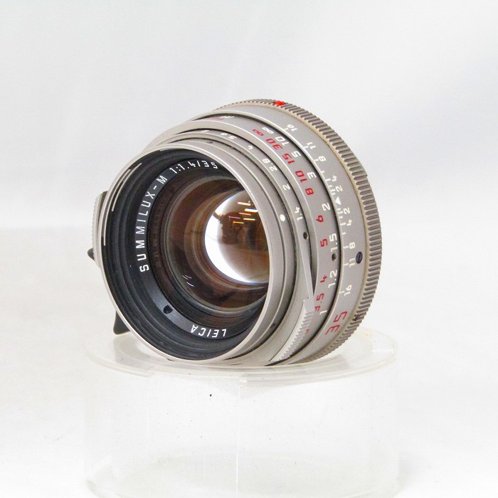 【中古】 (ライカ) Leica ｽﾞﾐﾙｯｸｽ M35/1.4 ﾁﾀﾝ【中古水晶体 舶来水晶体】 序列付ける：B