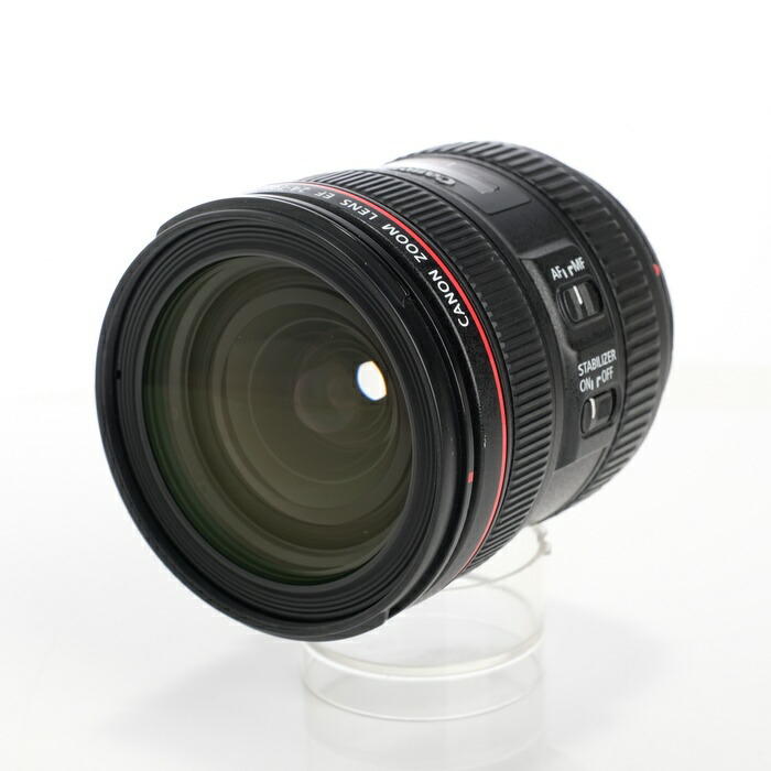 【中古】 (キヤノン) Canon EF24-70/4L IS USM【中古水晶体 ＡＦ水晶体】 位置づける：B