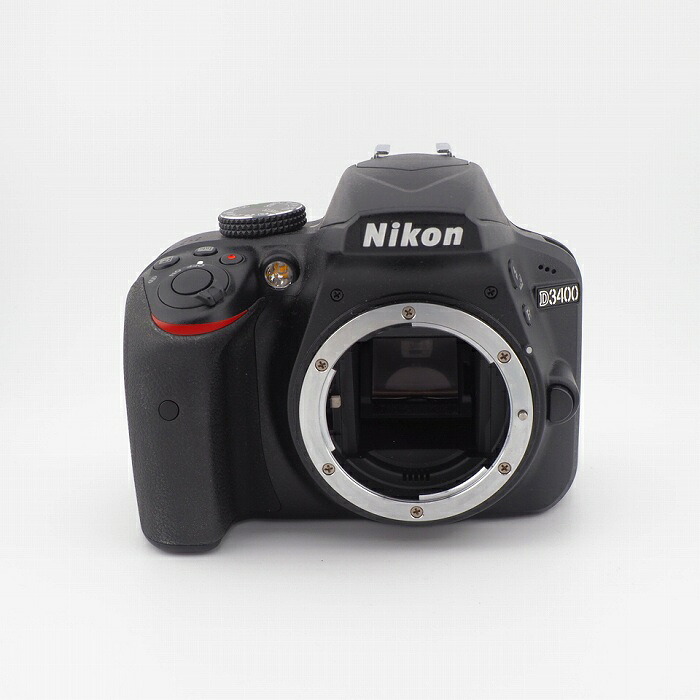 【中古】 (ニコン) Nikon D3400 ﾌﾞﾗｯｸ【中古カメラ デジタル一眼】 ランク：B｜カメラのナニワ